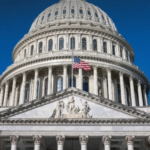 View of the United States Congress building