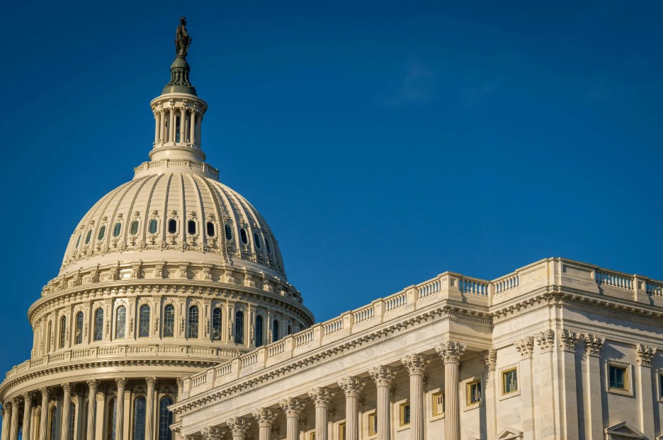 View from the Senate Side of the U.S. Capitol